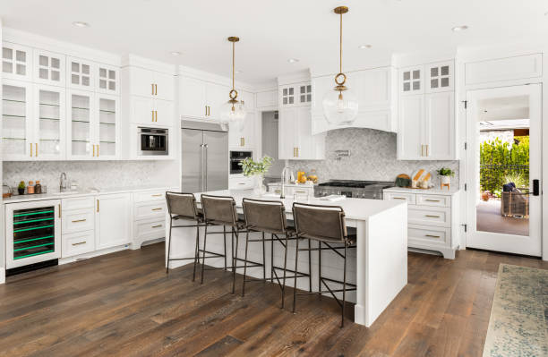 Tile pattern layout planning for backsplash in Norwood Young America